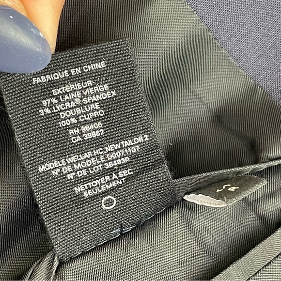 Theory Men's Wellar HC New Tailor Suit Jacket in Navy size 40R - Picture 9 of 9